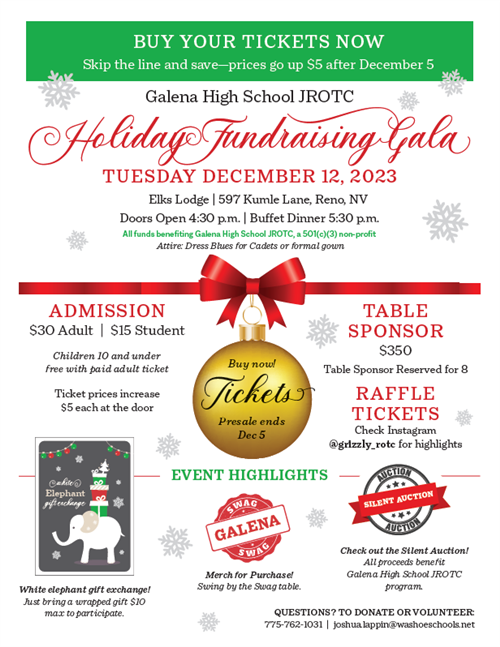 Gala Flyer